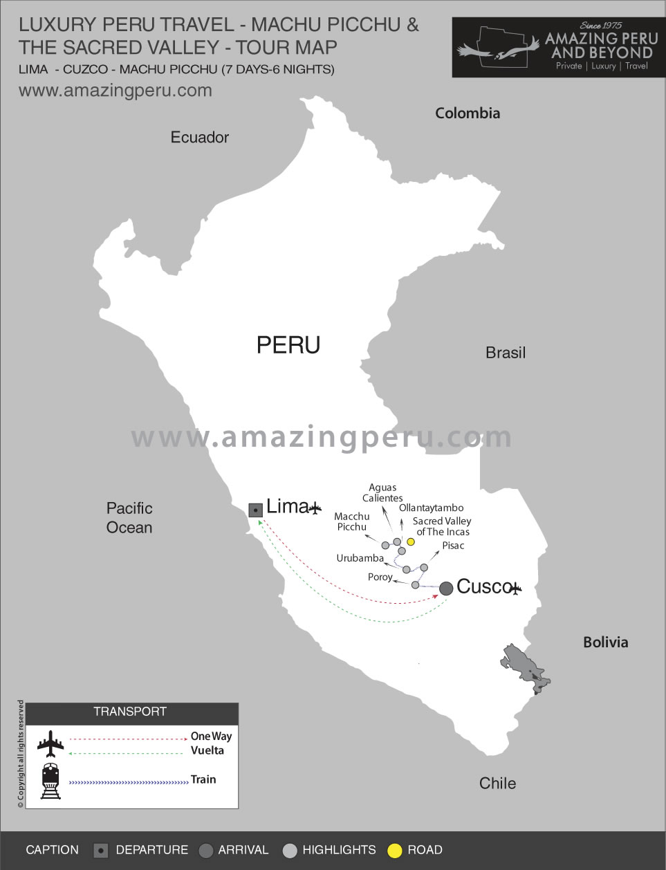 Luxury Peru Travel: Machu Picchu & the Sacred Valley - 7 days / 6 nights.