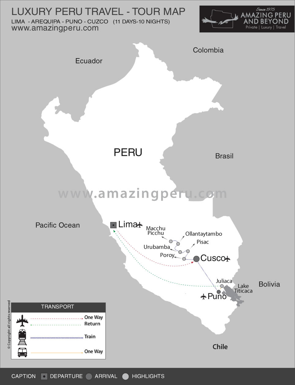 Luxury Peru Highlights - Option 1 - 10 days / 9 nights.