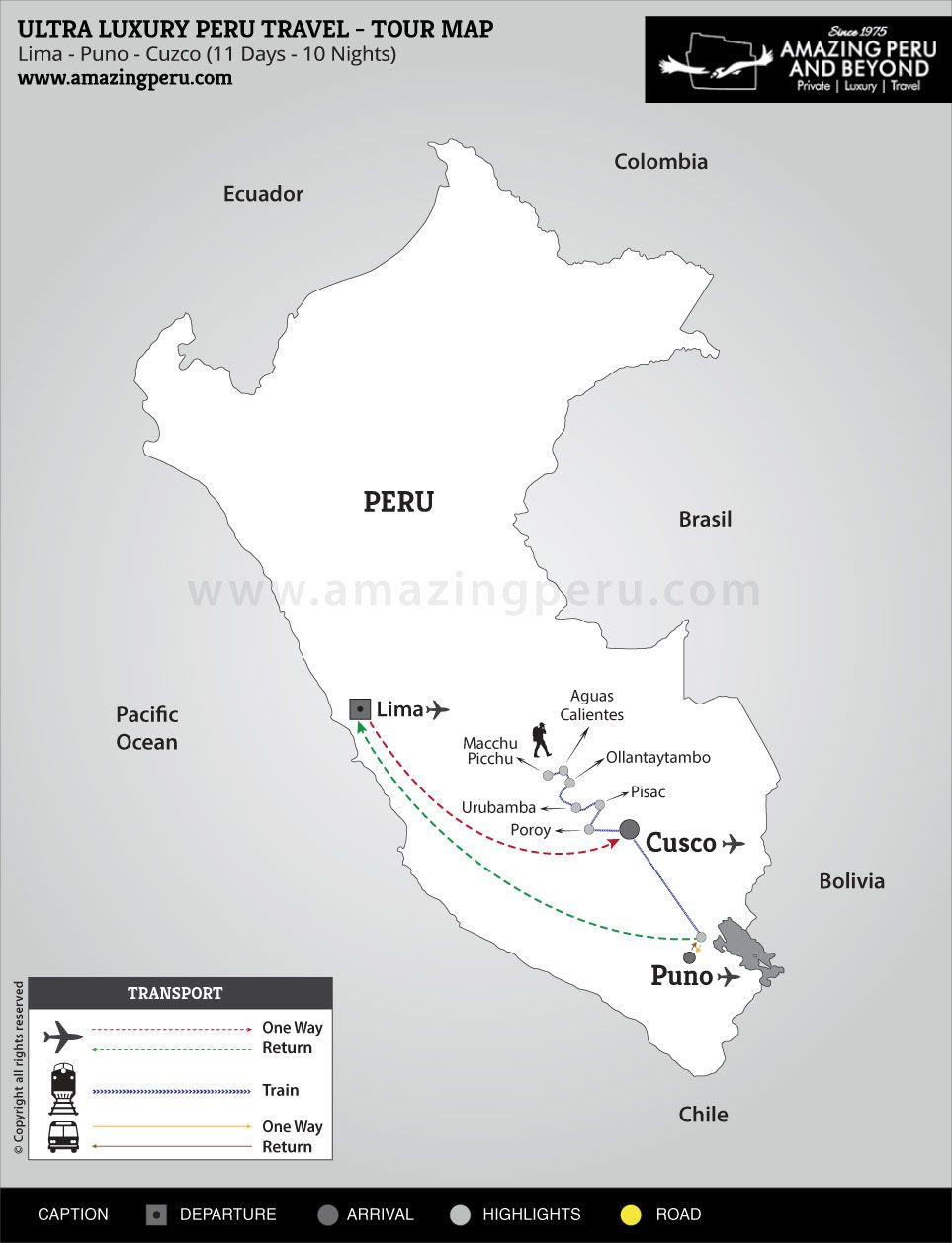 Ultra Luxury Peru Travel - A personal discovery - 11 days / 10 nights.
