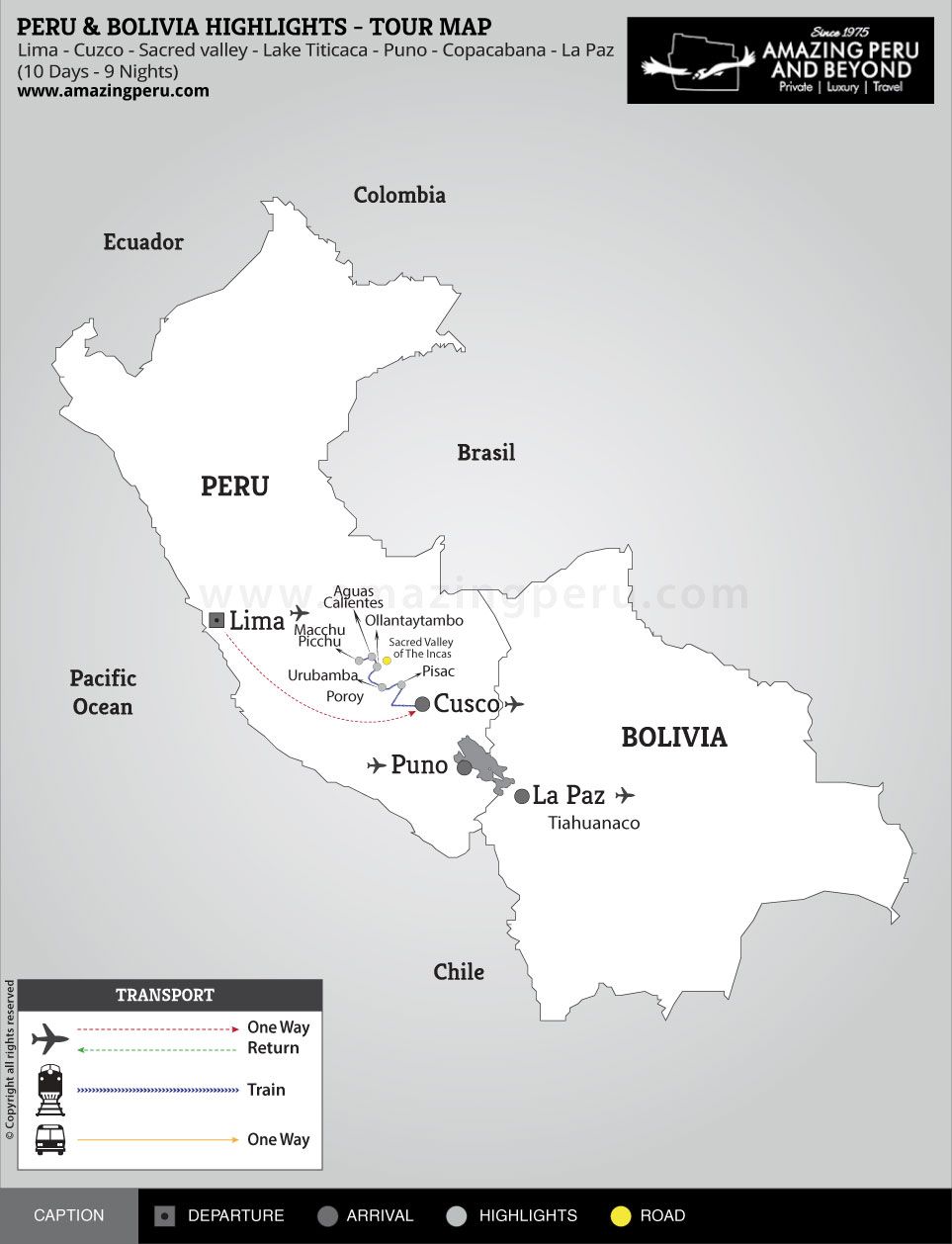 Peru & Bolivia Highlights Tour - Peru and Bolivia Tours Combined ...