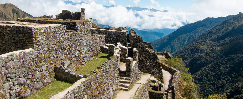 Archaeological sites along the Inca Trail